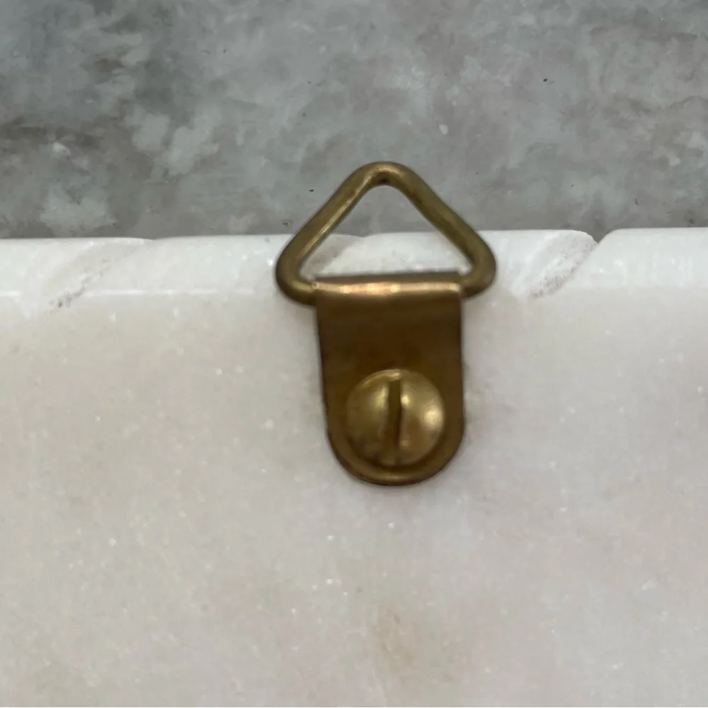 Marble & Brass “M” Wall Hook